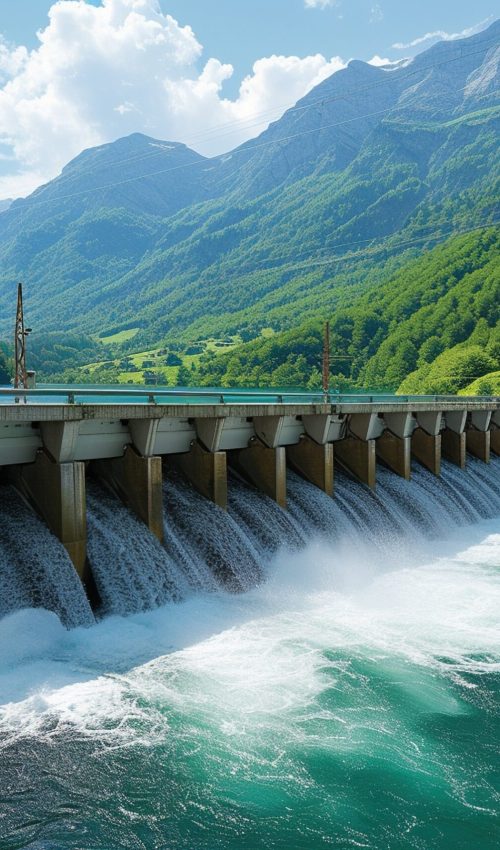 EcoDam Hydro Power Plant: Harnessing Nature's Power for a Green Future